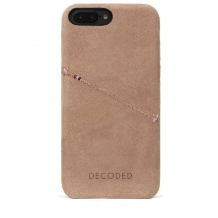 Чехол-накладка Decoded Leather Back Cover для iPhone 8/7 Plus Light Brown (D6IPO7PLBC3RE)
